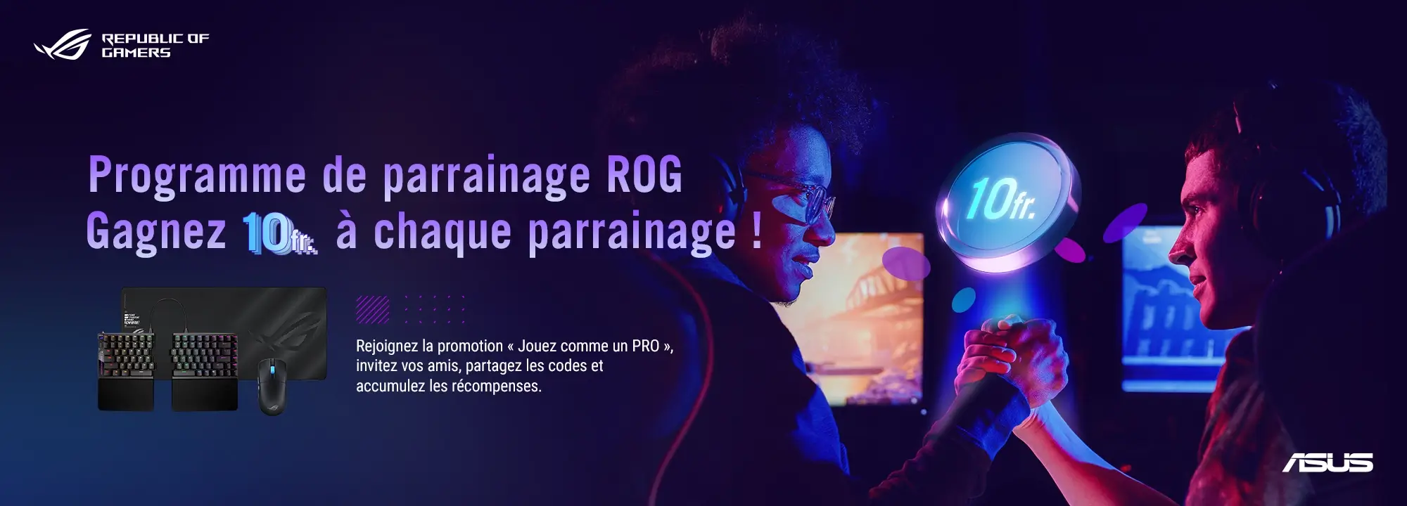ROG Referral Program Banner
