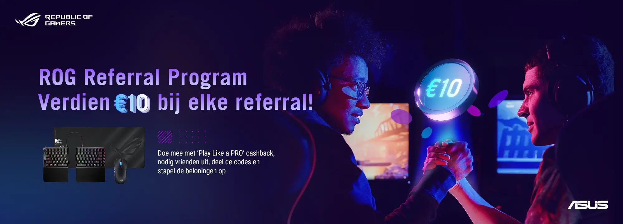 ROG Referral Program Banner