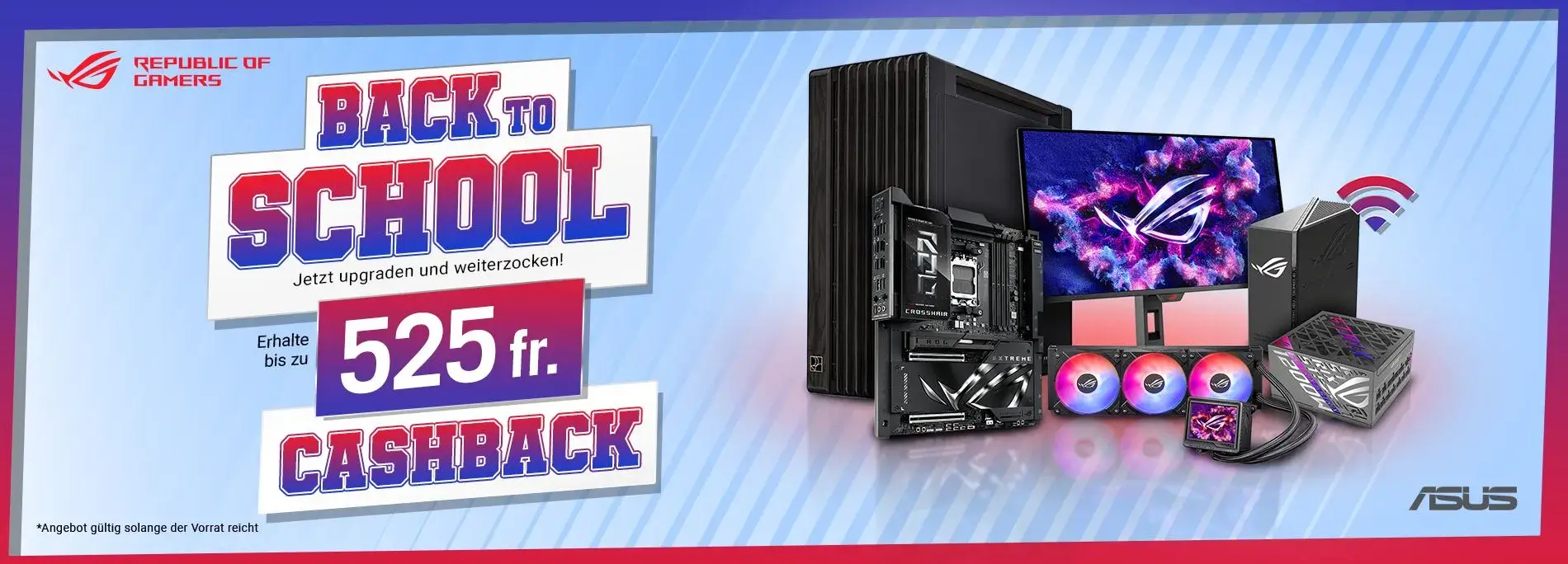 BACK TO SCHOOL! - Jetzt upgraden und weiterzocken!